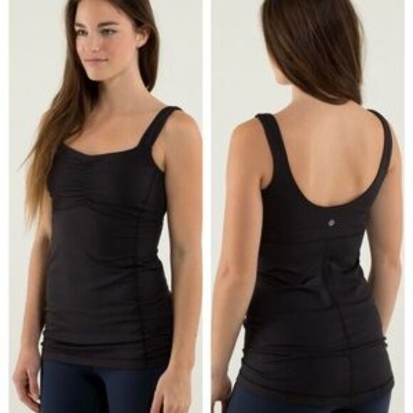 Lululemon Aria Tank II Black Size 4 - Picture 1 of 6